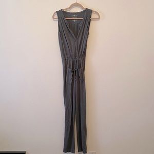Velvet by Graham & Spencer Gray Relaxed Jumpsuit